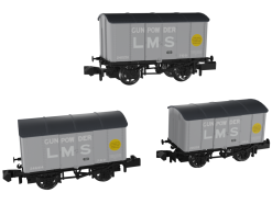 Rapido Trains 961006 Not Quite Minks – LMS Acid Triple Pack (N Gauge)
