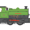 Dapol 4S-024-011D Hawthorn Leslie 0-4-0ST Green Lined Black FD & EC No 4 Dcc Fitted (OO Gauge) Free Postage