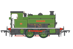 Dapol 4S-024-012D Hawthorn Leslie 0-4-0ST Lined Green 'Invincible' Dcc Fitted (OO Gauge) Free Postage