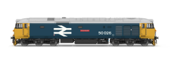 Hornby TT3067M BR - Class 50 - 50026 'Indomitable' Dcc Ready Next 18 Socket (TT:120 Scale) Free Postage