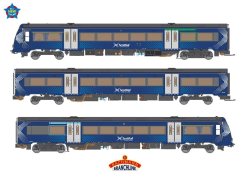 Bachmann Branchline 35-625SF Class 170/4 3-Car DMU 170412 ScotRail Saltire Dcc Sound (OO Gauge) Free Postage