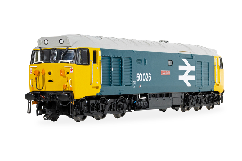 Hornby TT3067M BR - Class 50 - 50026 'Indomitable' Dcc Ready Next 18 Socket (TT:120 Scale) Free Postage