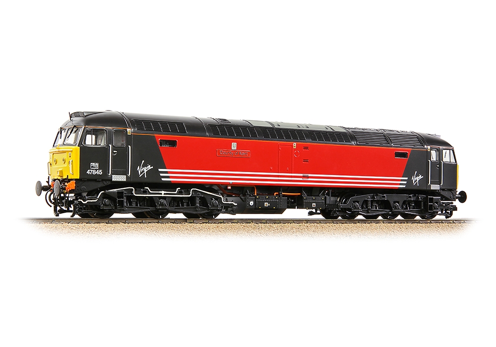 Bachmann Branchline 35-415K Class 47/4 47845 'County Of Kent' In Virgin Trains Livery Dcc Ready Plux 22 Socket (OO Gauge)
