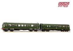 Graham Farish 371-508ASF Class 101 2-Car 'Power Twin' DMU BR Green (Speed Whiskers) Dcc Sound Fitted (N Gauge) Free Postage