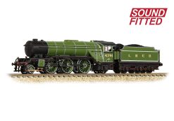 Graham Farish 372-610SF LNER V2 4791 LNER Lined Green (Original) Dcc Sound Fitted (N Gauge)