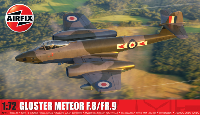 Airfix A04067 Gloster Meteor F.8/FR.9 (1:72 Scale)