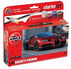 Airfix A55005 Starter Set - Bugatti Chiron(1:43 Scale)