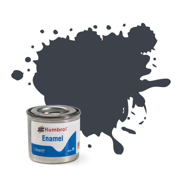 Humbrol Enamel Paint: 032 Dark Grey Matt AA1506 (14ml)