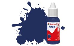 Humbrol DB0015 Acrylic Paint: 15 Midnight Blue Gloss (14ml)