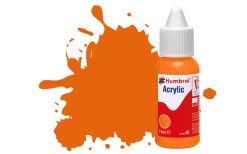 Humbrol DB0018 Acrylic Paint: 18 Orange Gloss (14ml)