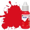Humbrol DB0019 Acrylic Paint: 19 Bright Red Gloss (14ml)