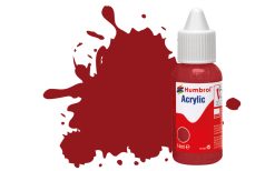 Humbrol DB0020 Acrylic Paint: 20 Crimson Gloss (14ml)