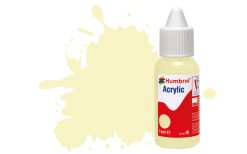 Humbrol DB0041 Acrylic Paint: 41 Ivory Gloss (14ml)