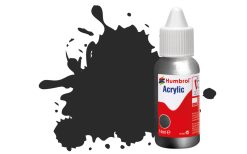 Humbrol DB0053 Acrylic Paint: 53 Gunmetal Metallic (14ml)