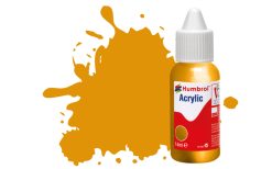 Humbrol DB0054 Acrylic Paint: 54 Brass Metallic (14ml)