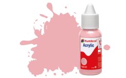 Humbrol DB0057 Acrylic Paint: 57 Pastel Pink Matt (14ml)