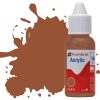 Humbrol DB0070 Acrylic Paint: 70 Brick Red Matt (14ml)