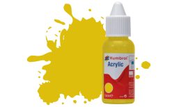 Humbrol DB0081 Acrylic Paint: 81 Pale Yellow Matt (14ml)