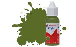 Humbrol DB0088 Acrylic Paint: 88 Deck Green Matt (14ml)