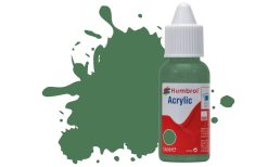 Humbrol DB0101 Acrylic Paint: 101 Mid Green Matt (14ml)