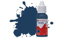 Humbrol DB0104 Acrylic Paint: 104 Oxford Blue Matt (14ml)