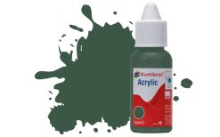 Humbrol DB0116 Acrylic Paint: 116 US Dark Green Matt (14ml)