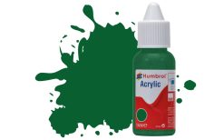 Humbrol DB0120 Acrylic Paint: 120 Light Green Matt (14ml)