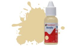 Humbrol DB0121 Acrylic Paint: 121 Pale Stone Matt (14ml)