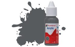 Humbrol DB0125 Acrylic Paint: 125 US Dark Grey Matt (14ml)