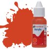 Humbrol DB0132 Acrylic Paint: 132 Red Satin (14ml)