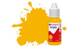 Humbrol DB0154 Acrylic Paint: 154 Insignia Yellow Matt (14ml)