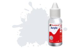 Humbrol DB0191 Acrylic Paint: 191 Chrome Silver Metallic (14ml)