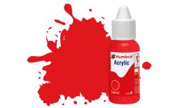 Humbrol DB0209 Acrylic Paint: 209 Fluorescent Fire Orange Gloss (14ml)