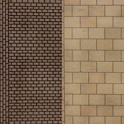 Metcalfe PN903 Paving & Cobblestone Sheets (N Gauge)