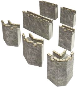 Metcalfe PO293 Curtain Walls (OO Gauge)