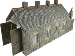 Metcalfe PO332 Stone Single Track Engine Shed (OO Gauge)