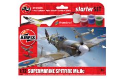 Airfix A55001 Starter Set - Supermarine Spitfire MkVc (1:72 Scale)