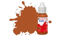 Humbrol DB0062 Acrylic Paint: 62 Leather (14ml)