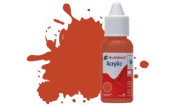 Humbrol DB0100 Acrylic Paint: 100 Red Brown Matt (14ml)