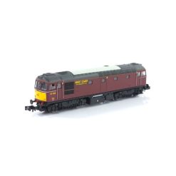 Gaugemaster Collection GM2210602 Class 33 025 West Coast Railway Company Dcc Ready 18 Pin Socket (N Gauge) Free Postage
