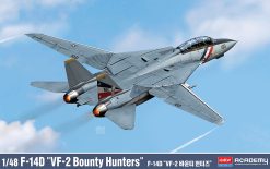 Academy 12370 US Navy F-14D “VF-2 Bounty Hunters” Fighter Aircraft AMK (1:48 Scale)