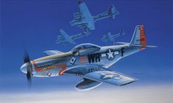 Academy 12485 USAAF P-51D Mustang Fighter Aircraft (1:72 Scale)
