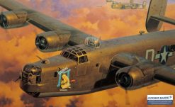Academy 12584 USAAF B-24H Liberator Zodiac Heavy Bomber Aircraft (1:72 Scale)