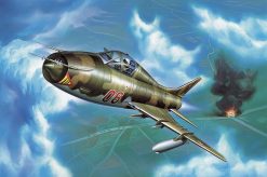 Academy 12612 Soviet Air Force Sukhoi Su-22 Fitter Fighter Bomber Aircraft (1:144 Scale)