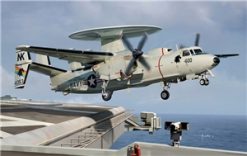 Academy 12623 US Navy E-2C VAW-113 Black Eagles Early Warning Aircraft (1:144 Scale)