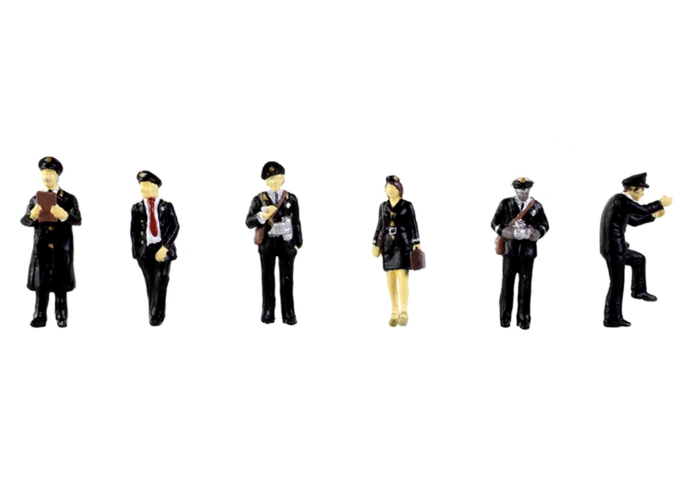 Bachmann Scenecraft 36-423 Bus Crews and Inspector (OO Gauge)