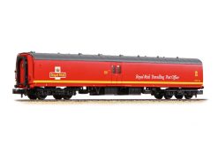 Graham Farish 374-900A BR Mk1 POS Post Office Sorting Van Royal Mail Travelling Post Office Red (N Gauge)