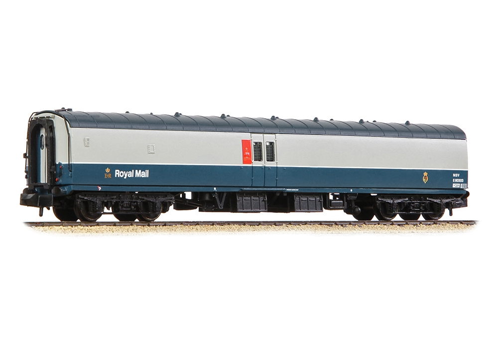 Graham Farish 374-902B BR Mk1 POS Post Office Sorting Van BR Blue & Grey Royal Mail (N Gauge)