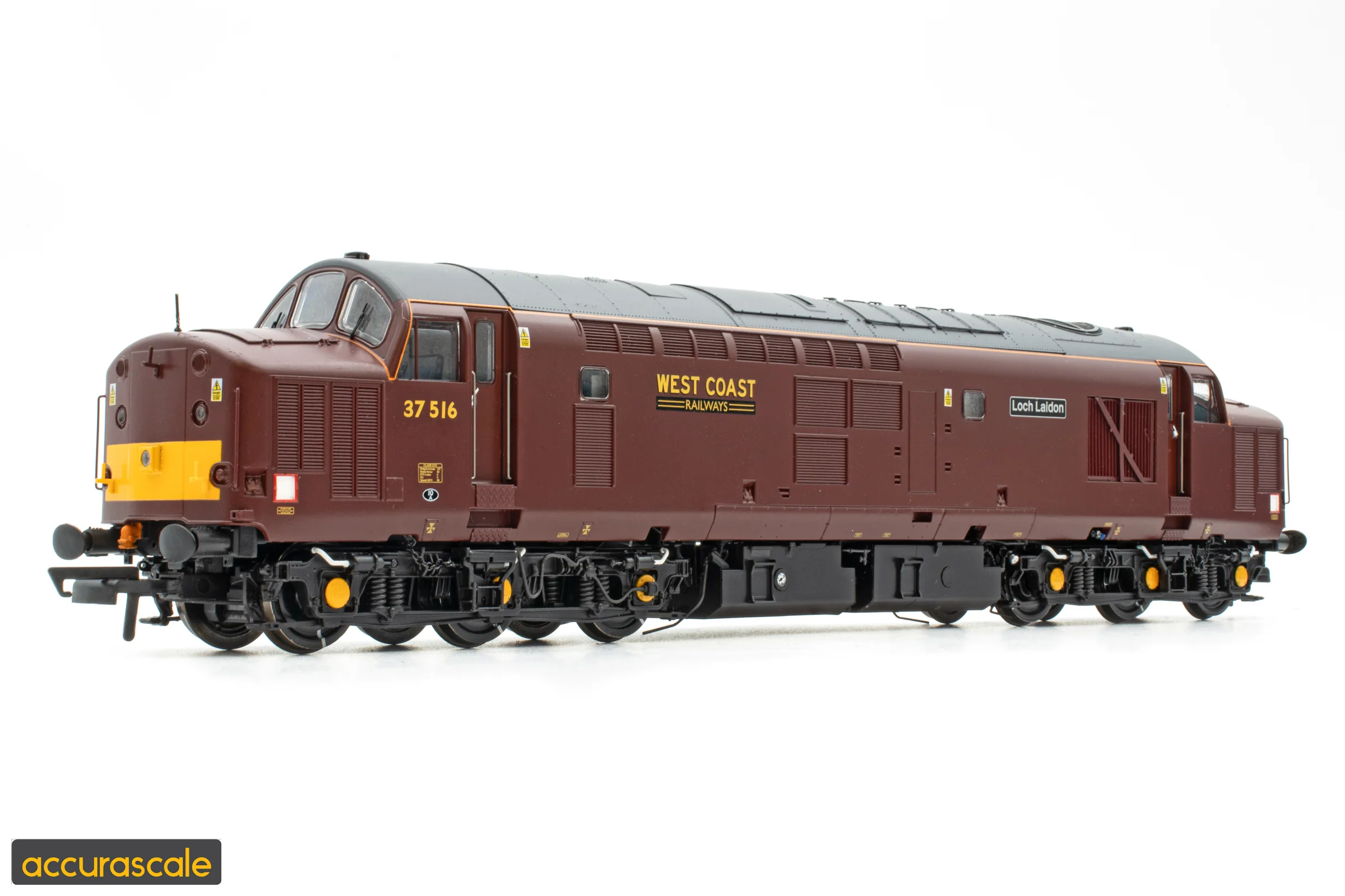 Accurascale ACC3540-DCC BR Class 37 - WCRC - 37516 Dcc Sound (OO Gauge) Free Postage