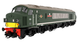 Rapido Trains 823102 Class 45 D99 “3rd Carabinier” BR Green With Small Yellow Panels Dcc Ready Next 18 Socket (TT1:20) Free Postage